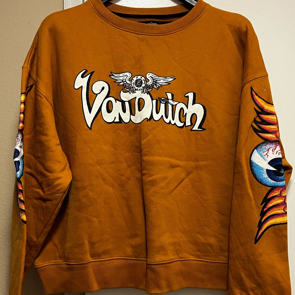 Von Dutch Burnt Orange Crewneck